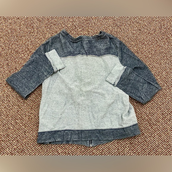 Women's Small Kensie Pieces Cotton/Viscose Blend Pocketed Full Zip Sweatshirt - Picture 7 of 11